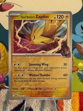 Team Rocket's Zapdos Holo